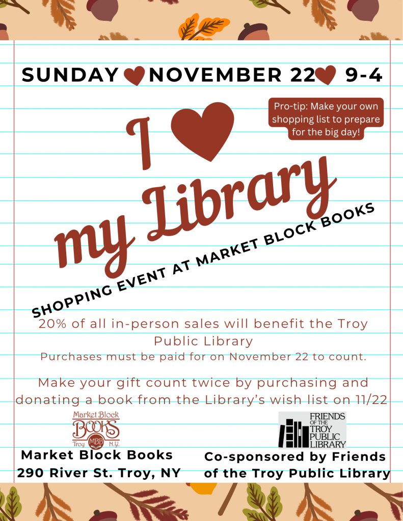 I <3 My Library 11.22